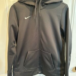 Nike Gray Thermal Full-Zip Performance Hoodie Jacket